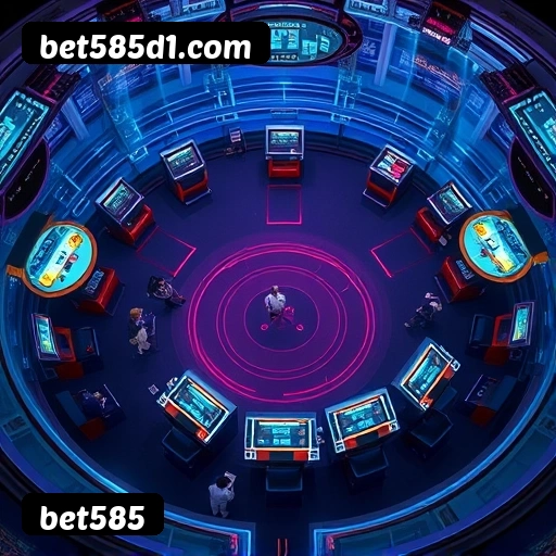 Resumo do fluxo de instalação do app bet585 — ilustração editorial